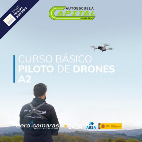 Curso Oficial de Piloto Profesional de Drones (STS) AESA/EASA
