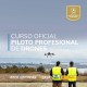 Certificado oficial de piloto profesional de drones AESA + Habilitación Práctica