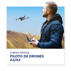 Cuso oficial piloto de drones a1/a3