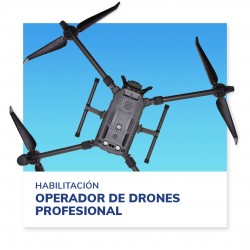 Habilitacion operadora de drones profesional
