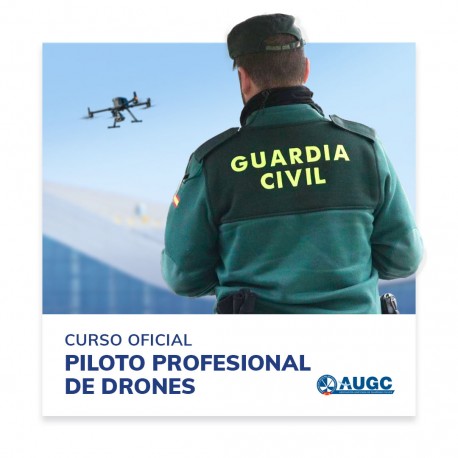 Curso Oficial de Piloto Profesional de Drones (sólo Fuerzas y Cuerpos de Seguridad)