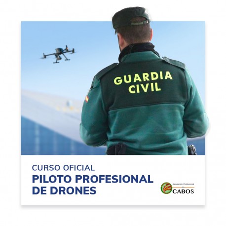 Curso Oficial de Piloto Profesional de Drones (sólo Fuerzas y Cuerpos de Seguridad)