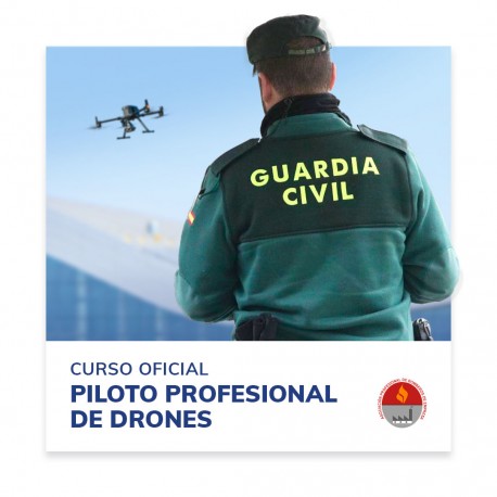 Curso Oficial de Piloto Profesional de Drones (sólo Fuerzas y Cuerpos de Seguridad)