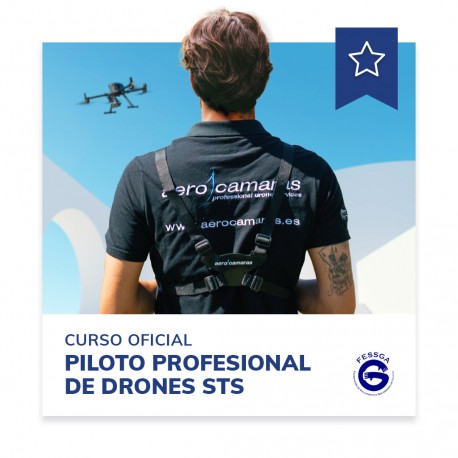 Curso Oficial de Piloto Profesional de Drones (STS) AESA/EASA