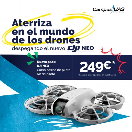 Pack (STS AESA/EASA + DJI NEO + Kit Campo de Vuelo)